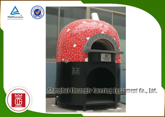 Pizza italiana Oven Gas Heating Locking Moisture del sabor napolitano fuera del horno de la pizza