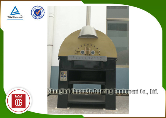 Calor italiano de Oven Natural Lava Rock Gas de la pizza del estilo real de Napoli, horno interior de la pizza del gas