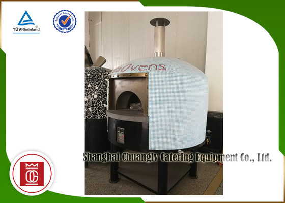 Lava Rock Material Italy Pizza Oven Gas u horno profesional de calefacción de madera de la pizza