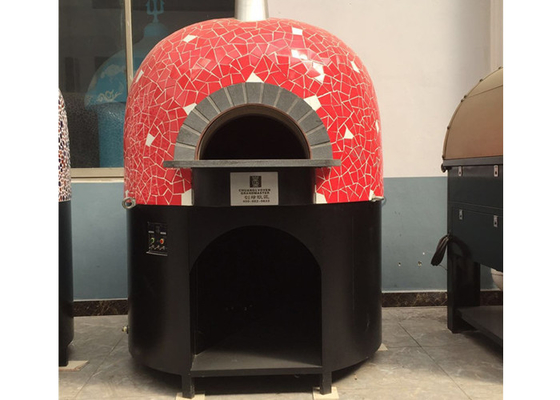 Horno de Oven Lava Rock Materials Various Colors de la pizza de Italia de la calefacción de gas