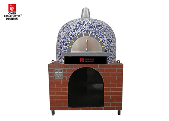 Estilo respetuoso del medio ambiente de Napoli de la roca de Oven Gas Heating Natural Lava de la pizza de Italia