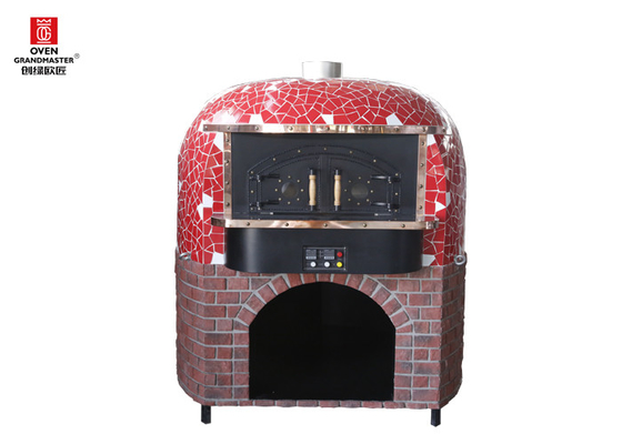 Lava Rock Electric Heating Restaurant y pizza casera Oven With Electric Tube Heaters de Italia