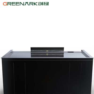 Grill industrial de Teppanyaki con purificación de humo de triple flujo de aire y tecnología antiobstrucción