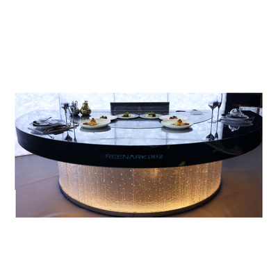 Fabricante profesional de mesas de parrilla Teppanyaki hechas a medida con diseño libre proveedor de equipo de parrilla Hibachi confiable