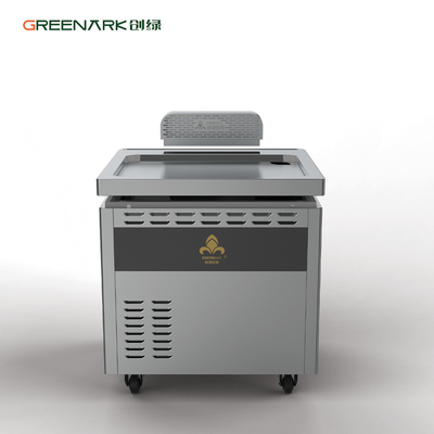 Equipo de cocina comercial 4.5KW Freidora plana de inducción multifunción Teppanyaki Grill con gabinete