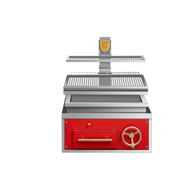 Comerciante español Grill de hierro/pizza/carne Parrilla de cubierta Horno de carbón