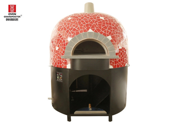 Pizza italiana Oven Gas Heating Locking Moisture del sabor napolitano al aire libre