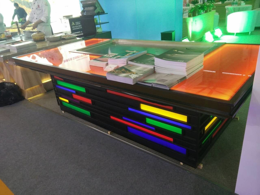 Tabla comercial de la parrilla de Teppanyaki para la cocina 8KW del restaurante del hotel