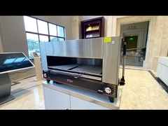 Horno 380V 50HZ Rib Commercial Bbq Equipment de la parrilla de Slamander del Rotisserie del pollo Ss304
