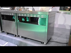 Tabla móvil multifuncional de la parrilla de Teppanyaki de la cocina comercial con el horno doble