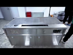 Prueba de calentamiento de Teppanyaki